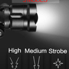 HK13 Power Display Waterproof P100 Head Light 18650 Head Torch USB Rechargeable Zoomable Headlamp