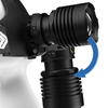 H-230 Aluminum Alloy White Laser Motion Sensor Zoomable Headlamp