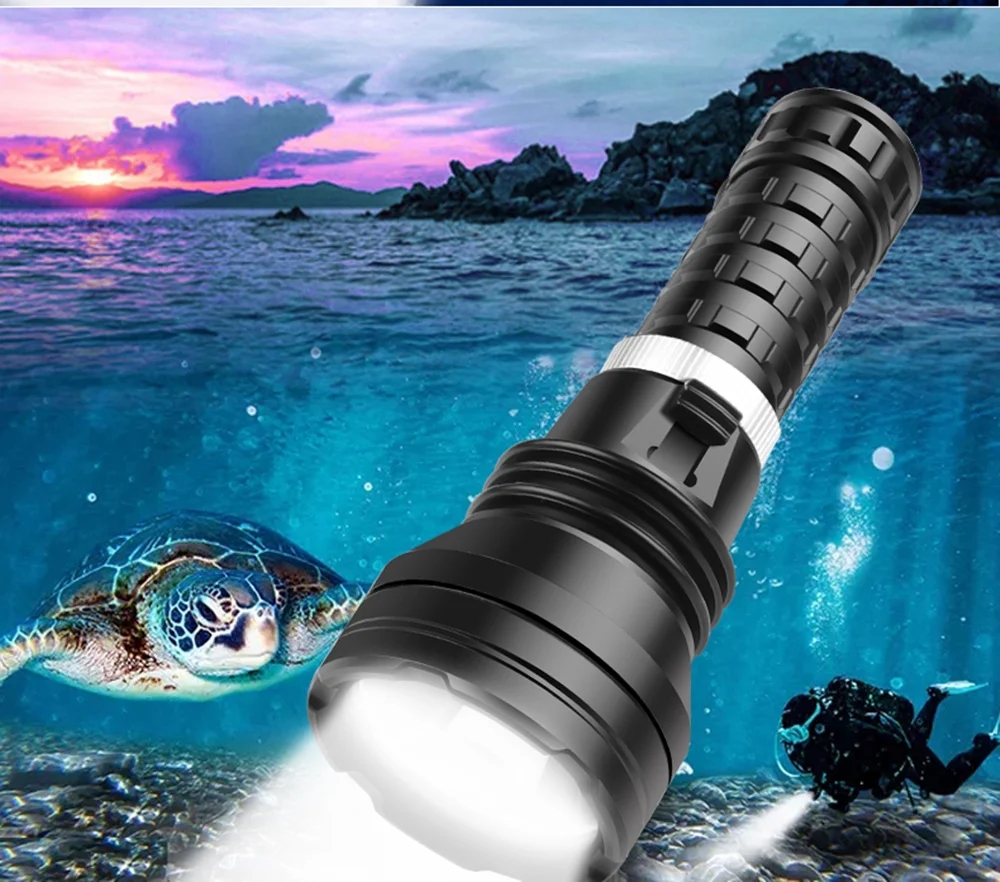 LO-086 1500 Lumens XHP70 Diving Flashlight heliuslights 20