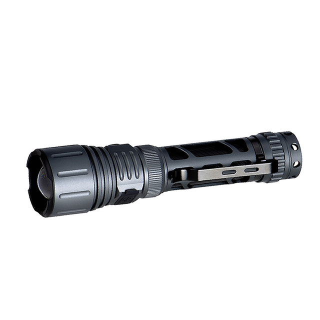Helius A60 Aluminum Alloy Zoomable Tactical switch Rechargeable LED Flashlight
