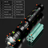 G400Y 2024 Newest Fresnel Lens 1500m Long Range Type-C Rechargeable Power Bank Zoomable LED Flashlight