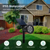 SGL009 Outdoor Solar Spotlights Ground-plugged Lawn Lamp LED 4/7Bulbs Solar Lawn Spotlight