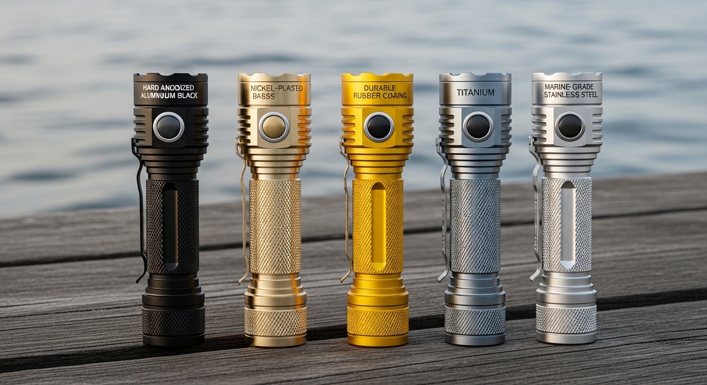 Corrosion-Resistant Flashlight Finishes for Marine and Offshore Buyers