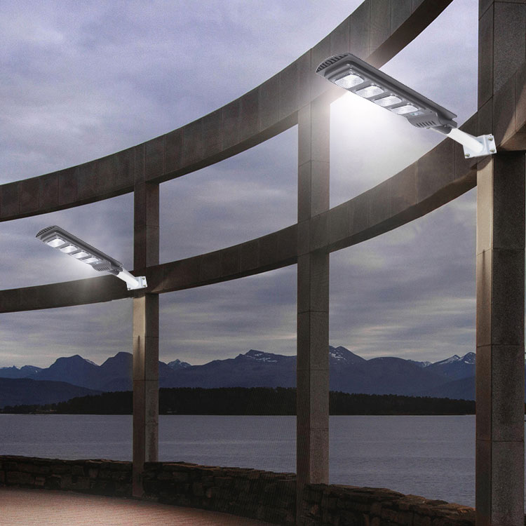 4000LM Solar Street Light High Lumen with Induction Radar Sensor & Remote Control Flood Light 66