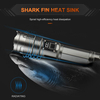 Helius 6501 Digital Screen Display LED Zoomable Flashlight