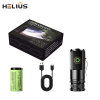 F350 3*LED 2000 lumen Magnet 18350 EDC Flashlight