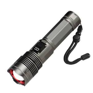 Helius 6501 Digital Screen Display LED Zoomable Flashlight