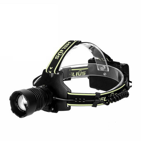 Helius H10 Long Lasting Zoomable Usb Rechargeable Aluminum Alloy Led Headlamp