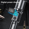 ST35 Digital Power Display Lightweight 3 Lighting Modes Rechargeable LED Flashlight