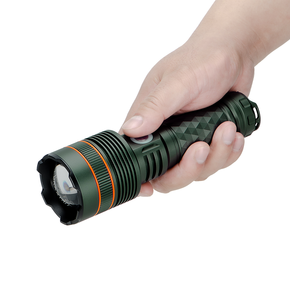 Helius YD-D09 3000 Lumens Rechargeable Zoom Flashlight