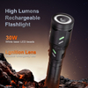 Helius FL-161 White Laser Interchangeable Lens Reachargabel Flashlight