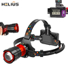 H45-3 30W Xhp50 T6 Wave Sensing Zoomable Type-C Light LED Headlamp