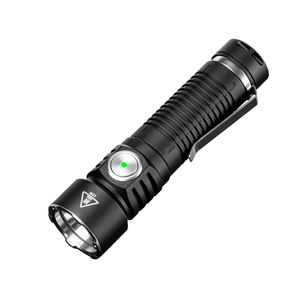 Helius E35 ታክቲካል የእጅ ባትሪ - 5000 Lumens 9-Core P50.4 USB-C Torch ከ Strike Bezel ጋር