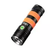 Helius M8S 2000 Lumens Flashlight - 20W SST40 USB-C Rechargeable Torch with Non-Slip Handle