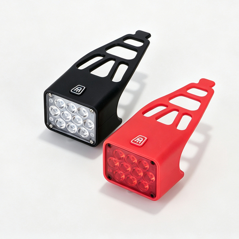 Helius YY-518 Bike Light Set - Front & Rear USB-C Rechargeable LED Bicycle Lights