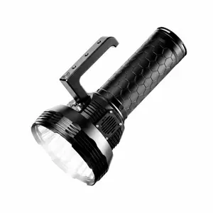 Helius H-30PL 260000 Lumens የመፈለጊያ ብርሃን - 24*NBD7016 ዩኤስቢ-ሲ ችቦ ከማቀዝቀዣ ደጋፊ ጋር