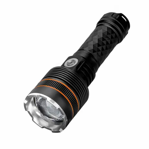 Helius YD-D9 3000 Lumens Spotlight - USB-C Rechargeable Torch with RGB Ambient Light