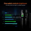 Helius H-G70 40000 Lumens Flashlight - 8*P70.3 USB-C Searchlight with Cooling Fan