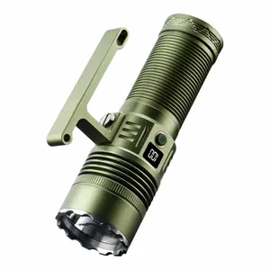 Helius TK-K5 የመፈለጊያ ብርሃን - 15000 Lumens 1000m USB-C Torch ከ 46950 ባትሪ እና አርጂቢ ጋር