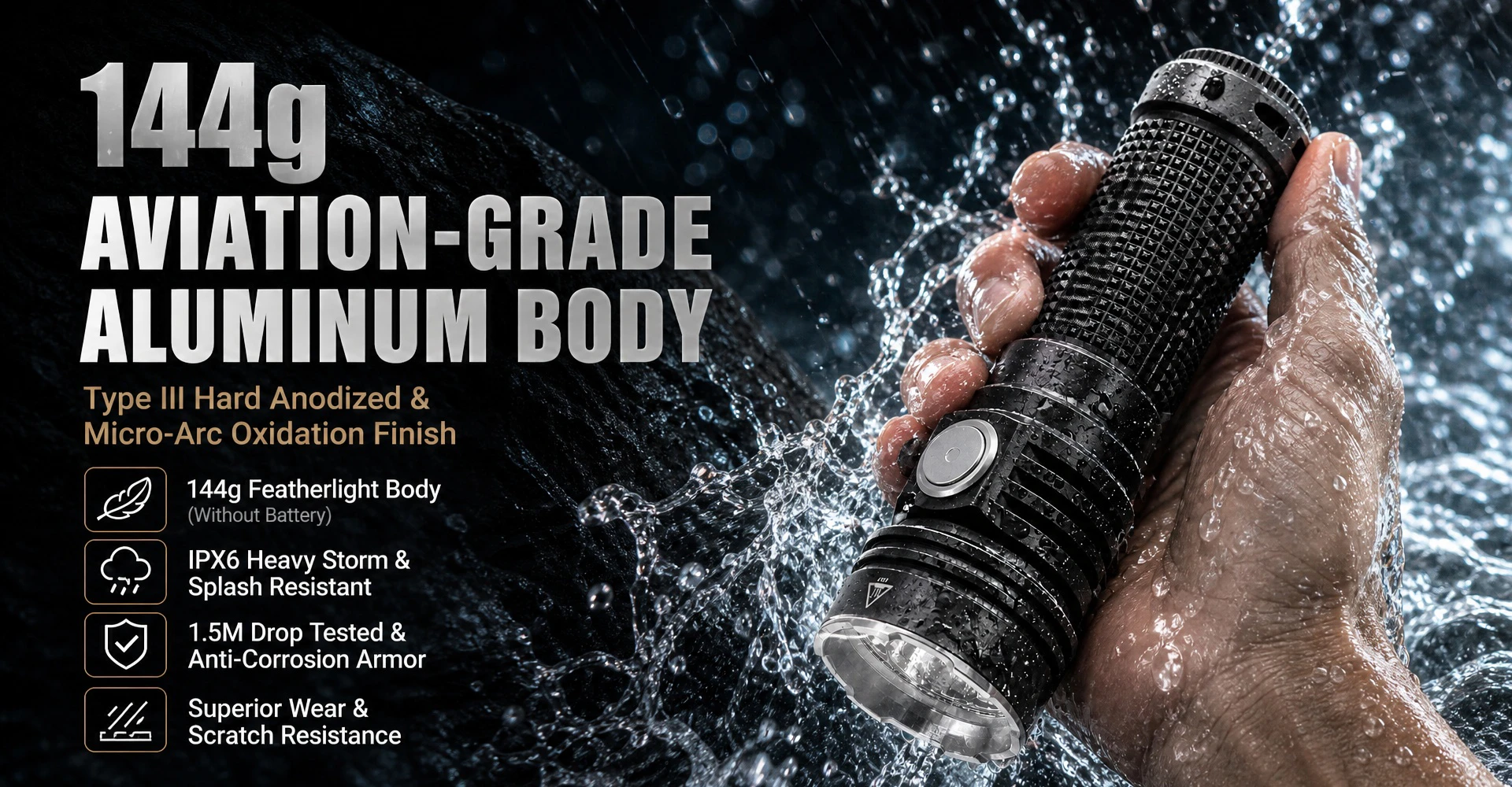 helius-X5-detail-ipx6-waterproof-144g-aviation-aluminum.webp
