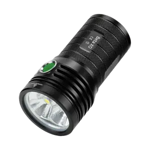 10000 Lumens High Power Rechargeable LED Flashlight for Camping & Hiking - Beta Xo