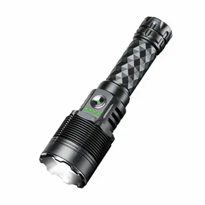 Helius TK-006 High Power Flashlight - S80 Quad-Core USB-C Rechargeable Torch with Magnetic Tail