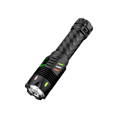 Helius TK-A6 Aluminum Alloy Compact Magnetic Rechargeable LED Flashlight