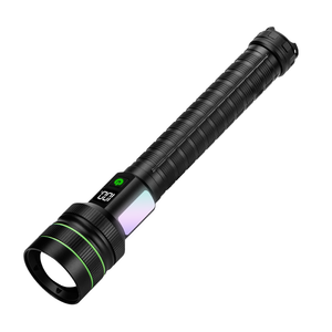 Helius XJ02-Plus Large Floodlight COB High Power Rechargeable White LED Zoomable Flashlight