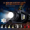Helius T503C Dual Color Laser Headlamp - Zoomable USB-C Rechargeable Headlight