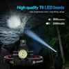 Helius 6673 IPX8 Diving Headlamp - T6 LED 50m Underwater Headlight with Magnetic Switch
