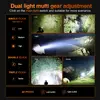 Helius TK-K5 Searchlight - 15000 Lumens 1000m USB-C Torch with 46950 Battery & RGB