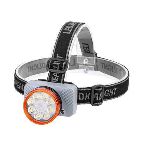 Helius T-132 Dual-Beam Headlamp - 6*XTE + White Laser USB-C Rechargeable Headlight