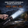 Helius YD-D11 5000 Lumens Spotlight - USB-C Rechargeable Torch with RGB COB Side Light