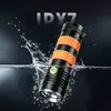 Helius M8S 2000 Lumens Flashlight - 20W SST40 USB-C Rechargeable Torch with Non-Slip Handle