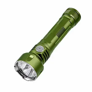 Helius U8Pro 25000 Lumens የባትሪ ብርሃን - 4*P50.5 USB-C መፈለጊያ ከ11000ሚአም ባትሪ ጋር