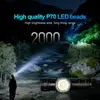 Helius 6675 Diving Headlamp - 2000 Lumens IPX8 Underwater Headlight with P70 LED