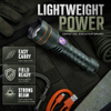 Helius YD-D9 3000 Lumens Spotlight - USB-C Rechargeable Torch with RGB Ambient Light