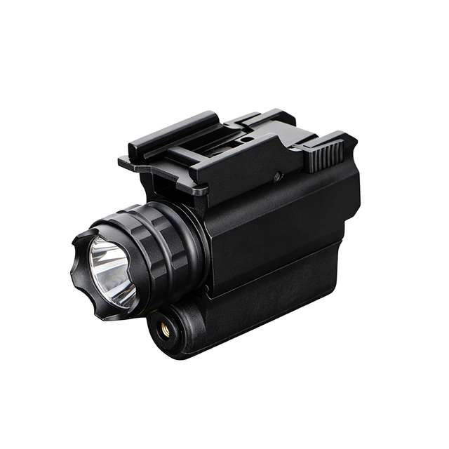 Helius MGL-003 CR123A Tactical Rail Mount Red Laser Flashlight
