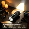 10000 Lumens ከፍተኛ ኃይል የሚሞላ የ LED የእጅ ባትሪ ለካምፕ እና ለእግር ጉዞ - ቤታ Xo
